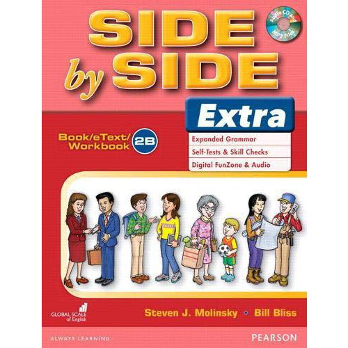 Side by Side Level 2 Extra Ed. SB B eText B Work BookB w/CD [洋書ELT]