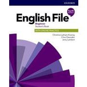 English File 4th Edition Beginner Student's Book with Online Practice [洋書ELT]