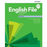 English File 4th Edition Intermediate Workbook with Key [洋書ELT]