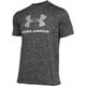 テック ビッグロゴ ショートスリーブTシャツ メンズ フィットネス 半袖シャツ Black Medium Heather（002） MDサイズ 1359132