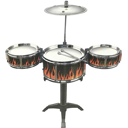 キッズジャズ ドラムセット 6 レッド [楽器玩具]
