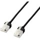 LANケーブル/CAT6A/スーパースリム/爪折れ防止/5.0m/ブラック LD-GPASST/BK50