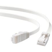 LANケーブル/CAT6A/爪折れ防止/フラット/7.0m/ホワイト LD-GFAT/WH70