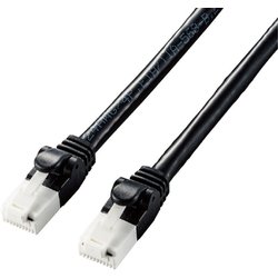 LANケーブル/CAT6A準拠/爪折れ防止/1.0m/ブラック LD-GPAT/BK10