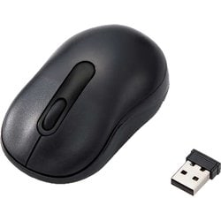 ワイヤレスマウス 無線（2.4GHz）接続 静音 3ボタン 光学式 小型 軽量 左右対称 重さ47.5g 抗菌 Windows 11/Mac対応 ブラック M-DY10DRSKBK