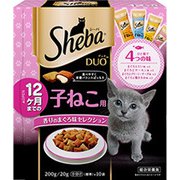 シーバデュオ 子ねこ用 香りのまぐろ味セレクション 200g [キャットフード]