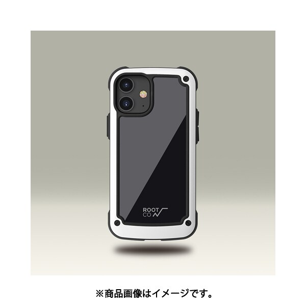 GST-437014 [iPhone 12 mini Tough＆Basic WH]