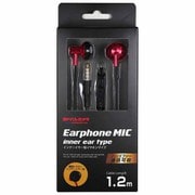 ヨドバシカメラオリジナル ステレオイヤホン インナータイプ レッド YDC-ESMSP101KR
