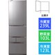 冷蔵庫 （465L・左開き） 5ドア VEGETA（べジータ） GZシリーズ 除菌機能 アッシュグレージュ GR-T470GZL（ZH）