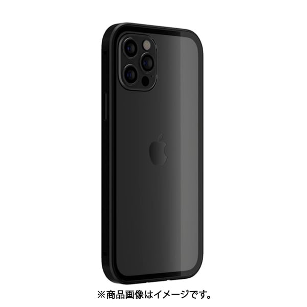 CT08AI6141 [iPhone 12 / iPhone 12 Pro 用 ケース Monolith Alluminio 2020（モノリス アルミニオ 2020） Black]