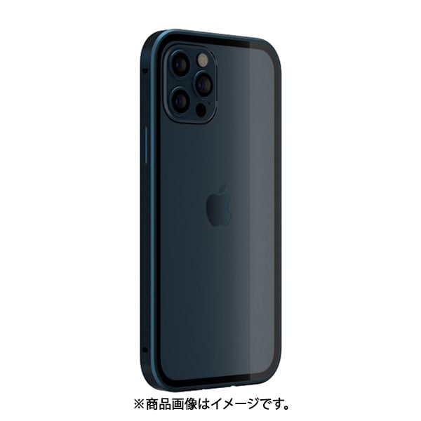 CT08AI6146 [iPhone 12 / iPhone 12 Pro 用 ケース Monolith Alluminio 2020（モノリス アルミニオ 2020） Blue]