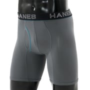 HANES(ヘインズ) COMFORT FLEX FIT ボクサーブリーフ ミディアムグレー LLサイズ HM6EQ102-050-LL