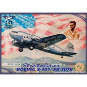 072B011 エアクラフトシリーズ ボーイングS-307/SB-307Bストラトライナー初期型・H・ヒューズ機 [1/72 プラモデル]