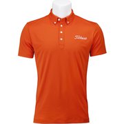 TSMC2000OR-M [ゴルフウェア メンズ 半袖ポロシャツ ストレッチスムースシャツ ツアーフラッグシップモデル 2000 SHIRT TF BASIC オレンジ Mサイズ 2021年モデル]