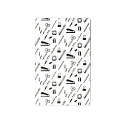 下敷き moleskine（モレスキン） ラージ用 チェック柄 ブラック wk-0046-11-11