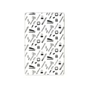 下敷き moleskine(モレスキン) ラージ用 チェック柄 ブラック wk-0046-11-11