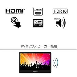 ヨドバシ.com - JAPANNEXT ジャパンネクスト JN-MD-IPS158TFHDR [15.8