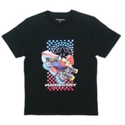 22843050 マリオカート Tシャツ マリオ ブラック LLサイズ [キャラクターグッズ]