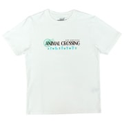 22843136 あつまれどうぶつの森 Tシャツ ロゴ ホワイト LLサイズ [キャラクターグッズ]