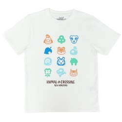 ヨドバシ Com ファインプラス あつまれどうぶつの森 Tシャツ アイコン ホワイト Sサイズ キャラクターグッズ 通販 全品無料配達