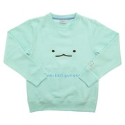 22844417 すみっコぐらし なりきりトレーナー KIDS サックス 110cm [キャラクターグッズ]