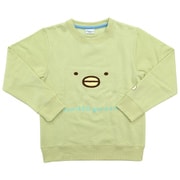 22844417 すみっコぐらし なりきりトレーナー KIDS Lグリーン 120cm [キャラクターグッズ]
