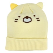 22845280 すみっコぐらし なりきりニットキャップ KIDS オフホワイト フリーサイズ [キャラクターグッズ]