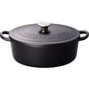 【国内正規品】 シグニチャー ココット・オーバル 25cm マットブラック