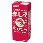 エルビー ばあちゃんの赤しそドリンク 200ml×24個
