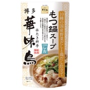 トリゼンフーズ 博多華味鳥 もつ鍋スープ（しお） 720g