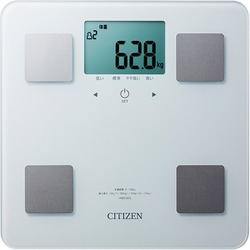 体組成計 ユーザー自動認識 ホワイト 7項目測定 立て掛け収納OK HMS323-WH