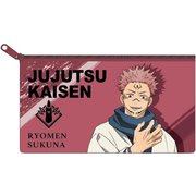呪術廻戦 フラットポーチ Mサイズ 両面宿儺 [キャラクターグッズ]