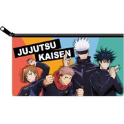 呪術廻戦 フラットポーチ Mサイズ 集合 [キャラクターグッズ]