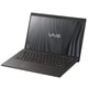 ノートパソコン/VAIO Z/14.0型ワイド/Core i7/メモリ 16GB/SSD 512GB/Windows 10 Home/Office Home & Business 2019/ブラック VJZ14190111B