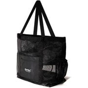 防水ポケット付きトートバッグ GM-TBM500BK ブラック Mサイズ 40L [アウトドア トートバッグ]
