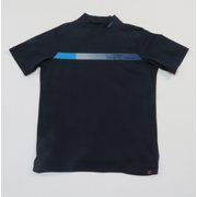 012-1166001 ネイビー M S/SモックネックPO