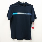 012-1166001 ネイビー L S/SモックネックPO