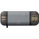 USB3.2 Gen1 Type-C&Type-A アルミカードリーダー グレー CRW-DC3SD76GY