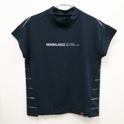 012-1166506 ネイビー S モックネックPO