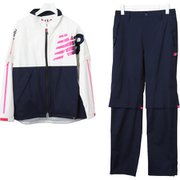 012-1988502 ネイビー Lサイズ [レインウェア セットアップ レディース]