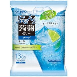 ヨドバシ Com オリヒロ ぷるんと蒟蒻ゼリーパウチ ソーダ g 6個 通販 全品無料配達