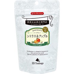 52078 [ティーバッグ シトラス&アップル 2gｘ10袋 ハーブティー 三角ティーバック ノンカフェイン]