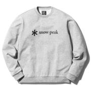 Printed Logo Sweat Pullover SPS-SW-21SU00204 M.Grey Lサイズ [アウトドア スウェット メンズ]