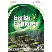 English Explorer Book 3 Workbook with Workbook Audio CD [洋書ELT]