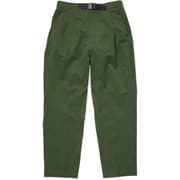 ワンタックテーパードストレッチパンツ One Tuck Tapered Stretch Pants GM71156P サイプレスグリーン(CG) Mサイズ [アウトドア ロングパンツ メンズ]
