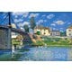 31-028 世界の風景画 ヴィルヌーヴ・ラ・ガレンヌの橋 [ジグソーパズル パズルの超達人EX スーパースモール 1053ピース（完成サイズ：26×38cm）]