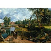 31-035 世界の風景画 フラットフォードの製粉所 [ジグソーパズル パズルの超達人EX スーパースモール 1053ピース（完成サイズ：26×38cm）]
