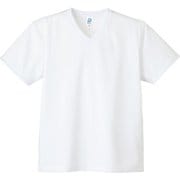 BL015 BELTON DRY V NECK MESH TEE ホワイト S