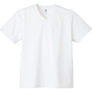 BL015 BELTON DRY V NECK MESH TEE ホワイト LL
