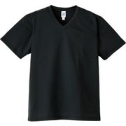 BL015 BELTON DRY V NECK MESH TEE ブラック S